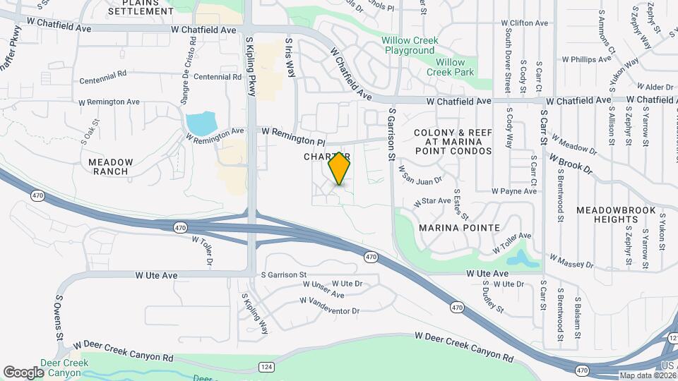 9518 W San Juan Cir Map and Location Details