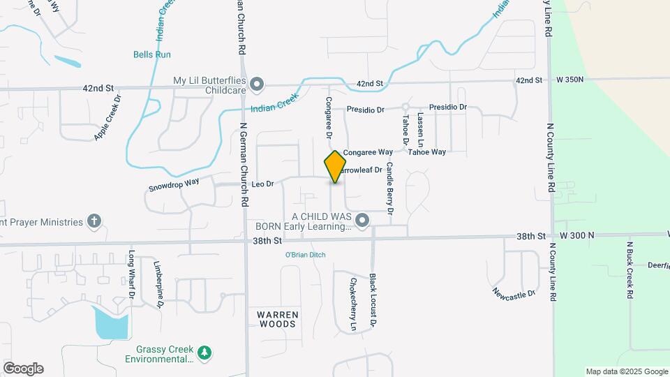 3927 Burning Bush Dr Map and Location Details