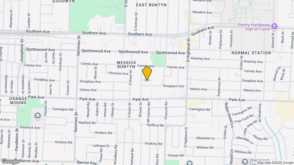 3328 Douglass Ave Mapa y Detalles de la Ubicación