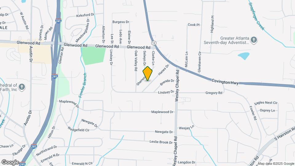 4166 Hanes Dr Map and Location Details