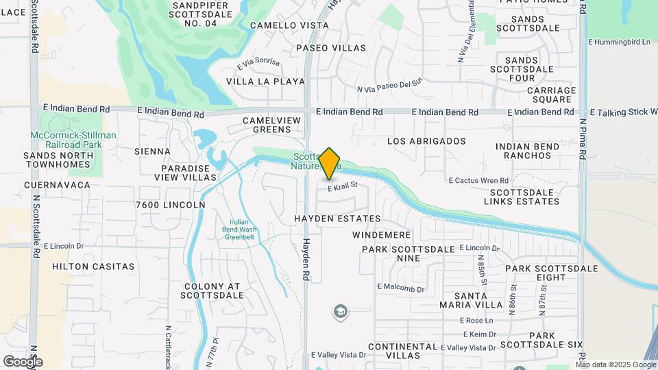 8020 E Krail St Map and Location Details