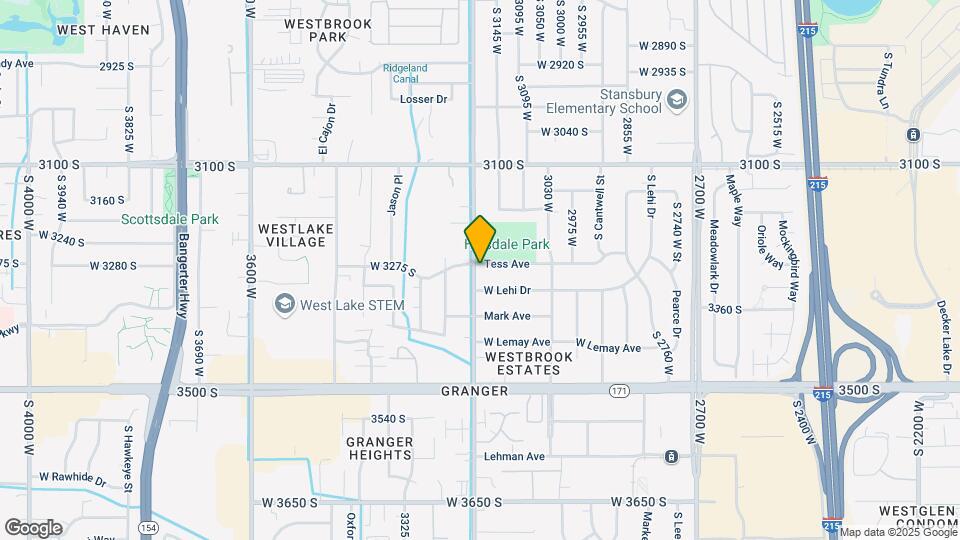 3191 W Tess Ave, Unit Studio Map and Location Details