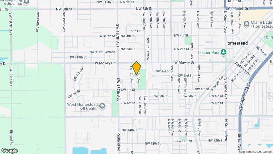 250 SW 11th Ave Map and Location Details