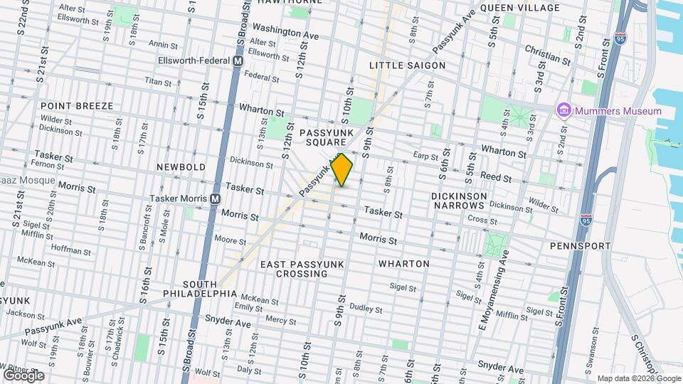 927 Cross St Map and Location Details