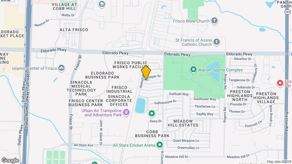 7072 Chinquapin Dr Map and Location Details