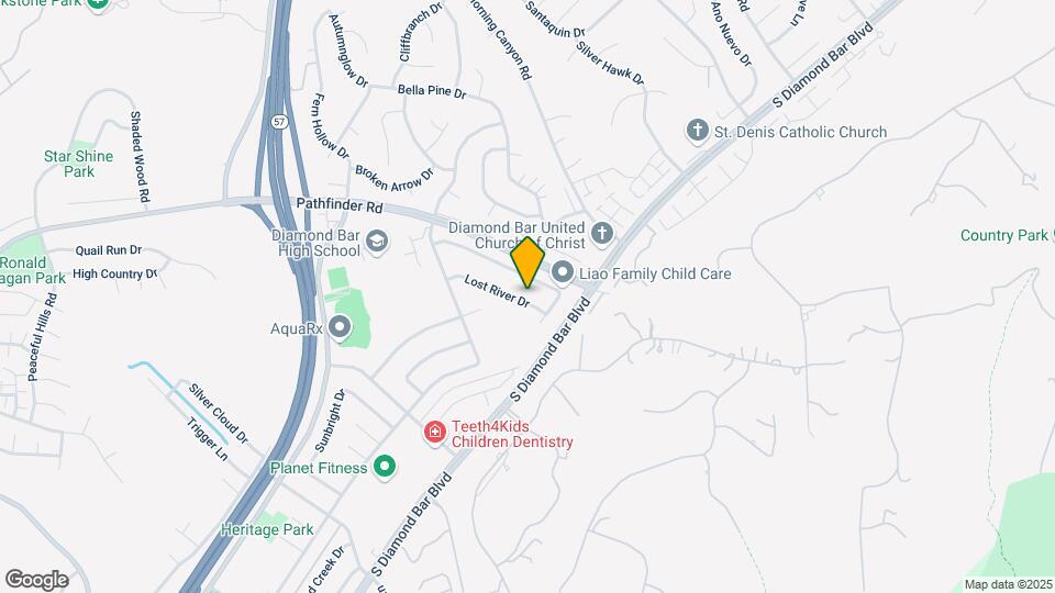 21711 Lost River Dr Mapa y Detalles de la Ubicación