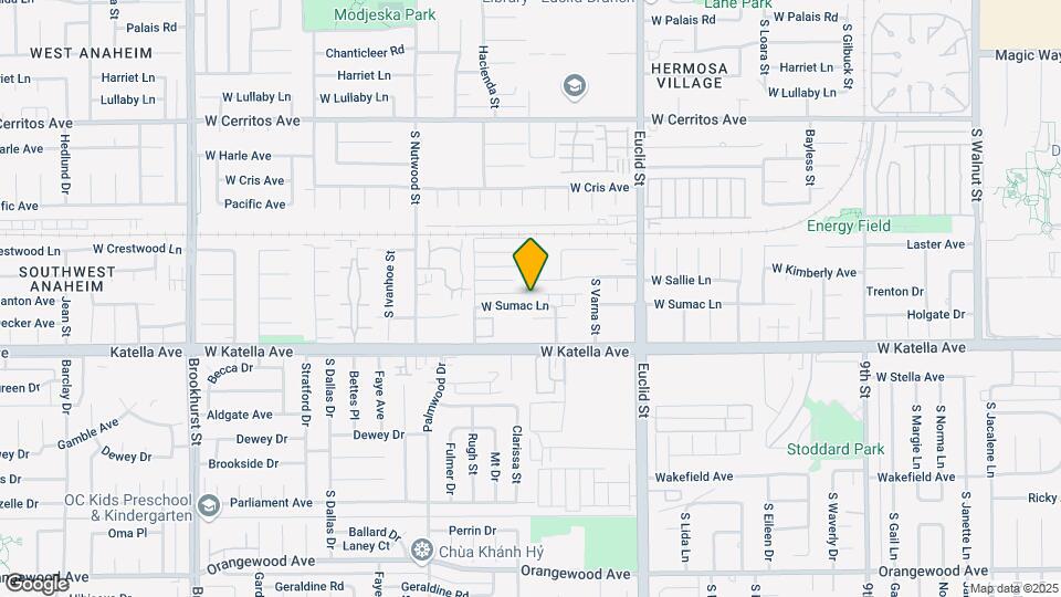 1783 W Sumac Ln Map and Location Details
