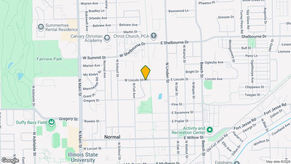 103 W Lincoln St Map and Location Details