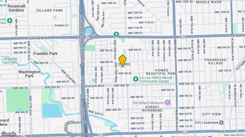720 NW 15th Terrace Mapa y Detalles de la Ubicación