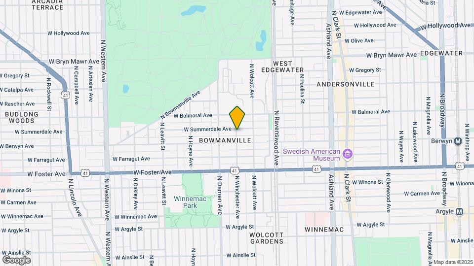 5317 N Winchester Ave-Unit -2 Map and Location Details
