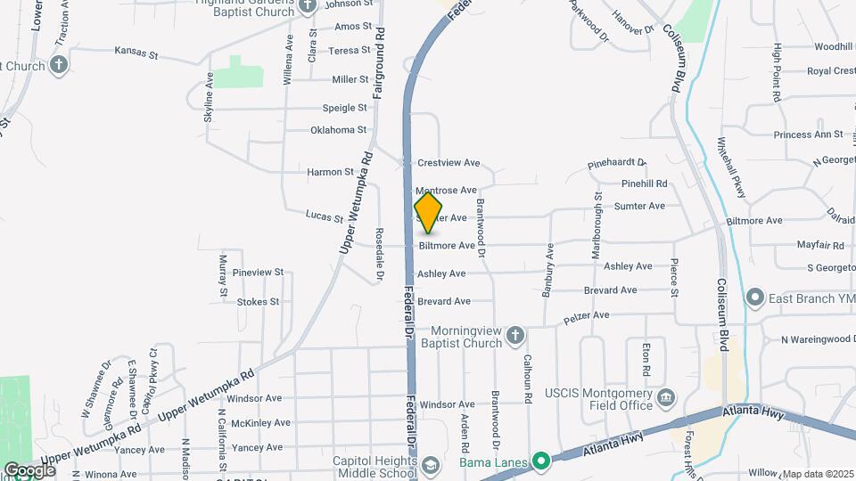 2719 Biltmore Ave Map and Location Details