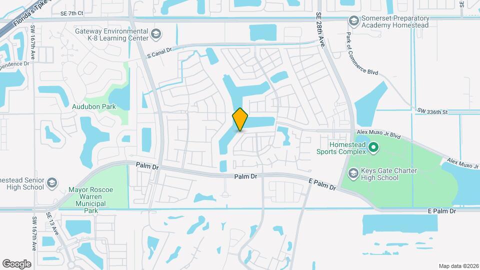 1916 SE 23rd Ave Map and Location Details