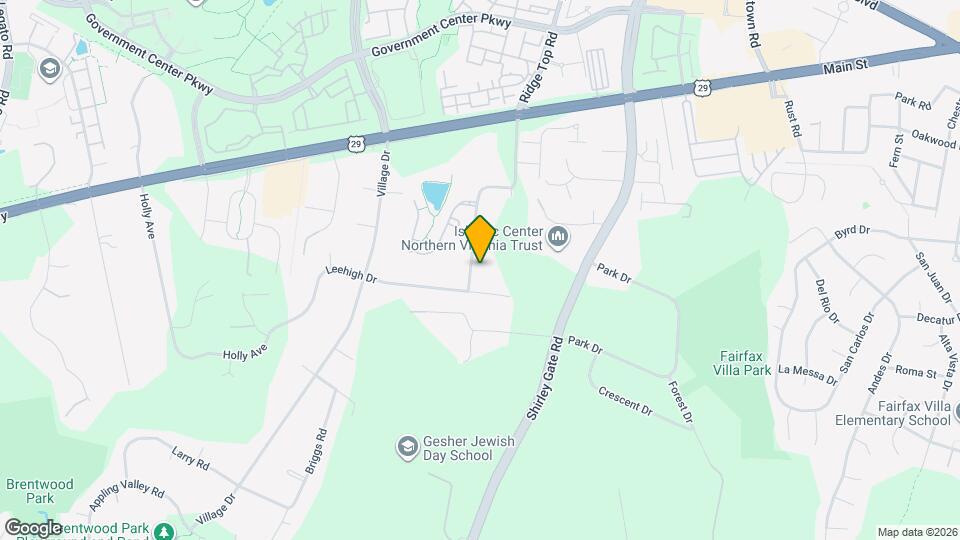 4515 Forest Hill Dr Map and Location Details