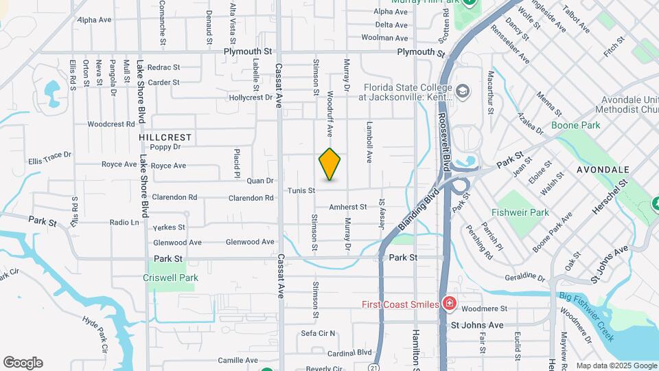 4763 Tunis St Map and Location Details