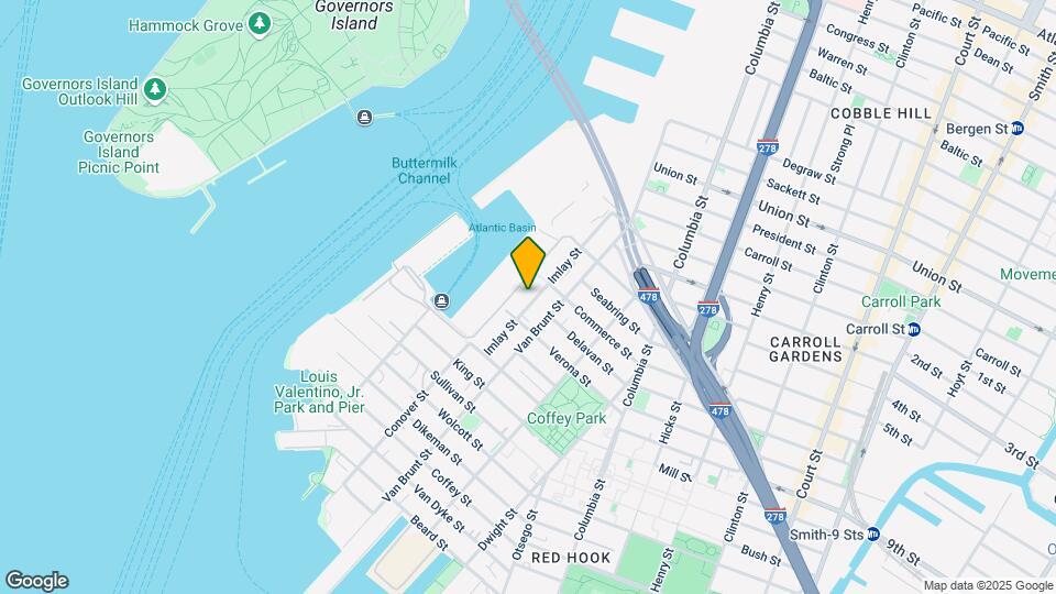 Red Hook Lofts Map and Location Details