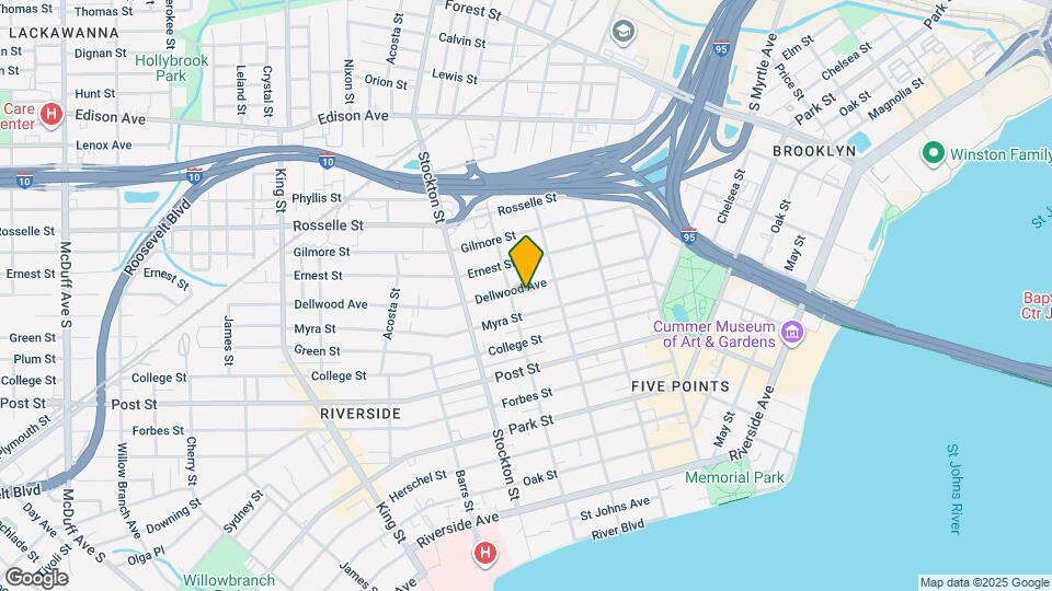 2250 Dellwood Ave Mapa y Detalles de la Ubicación
