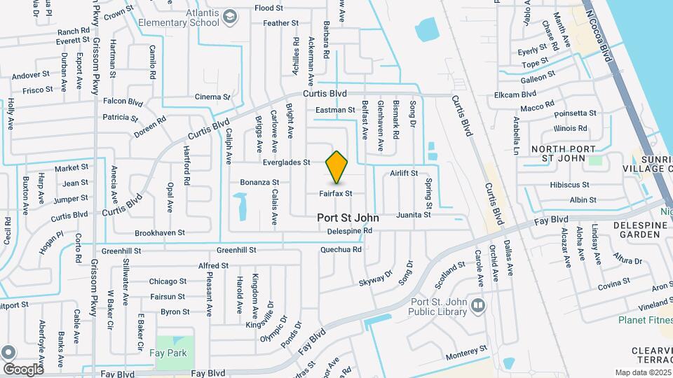 4270 Fairfax St Map and Location Details