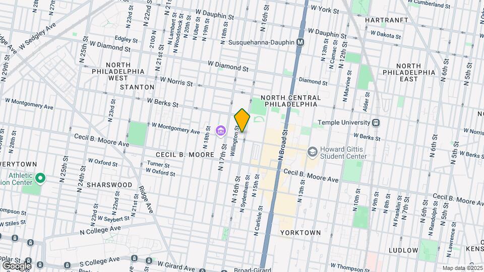 1808 N 16th St Mapa y Detalles de la Ubicación
