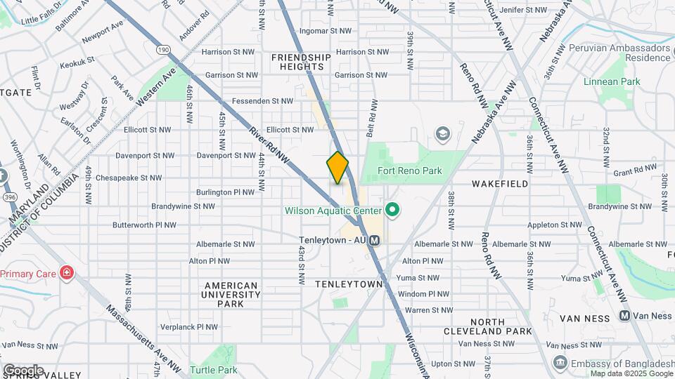 4621 42nd St NW, Unit House Map and Location Details