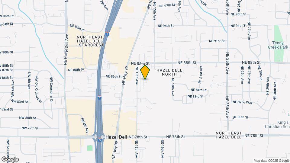 1402 NE 85th Way Map and Location Details