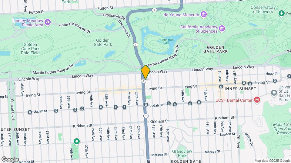 1258-1260 19th Ave Mapa y Detalles de la Ubicación