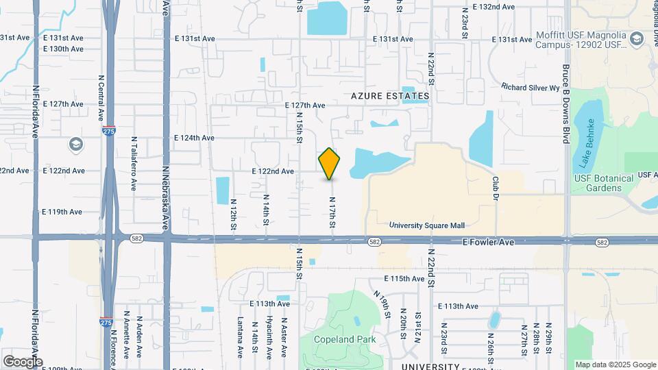 11740 N 17th St Map and Location Details