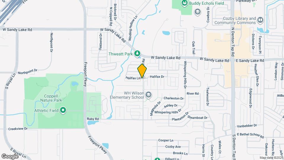 501 Halifax Ln Map and Location Details