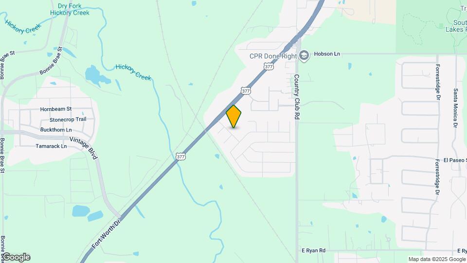 1416 Mosscreek Dr Map and Location Details