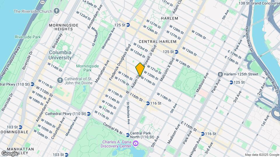 1975 Adam Clayton Powell Jr Blvd Map and Location Details