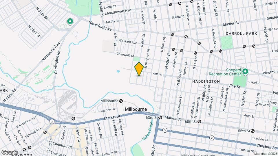 221 N 65th St Map and Location Details