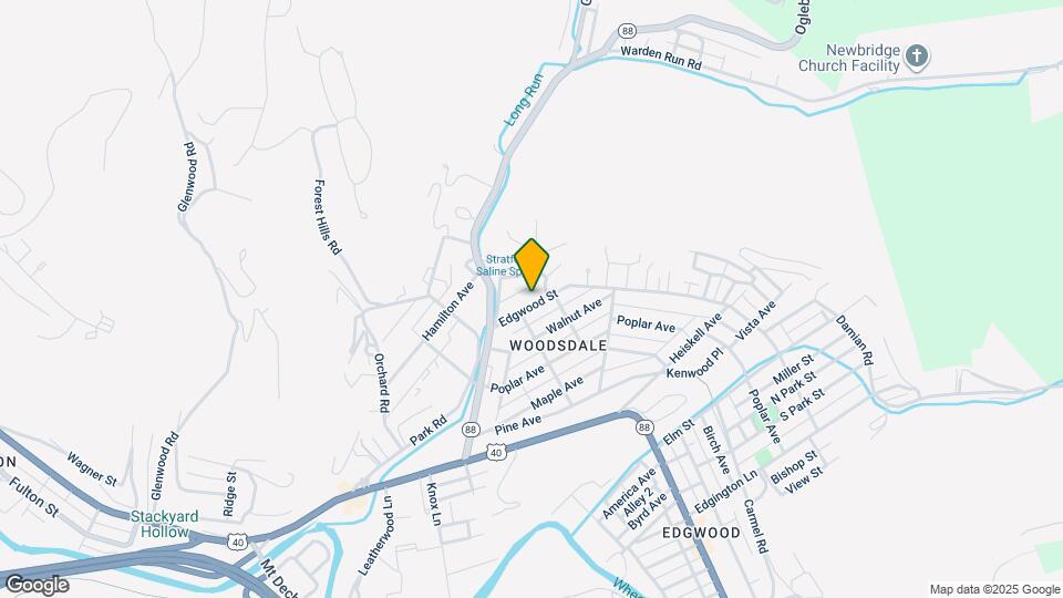 16 Edgwood St, Unit Second Floor Mapa y Detalles de la Ubicación