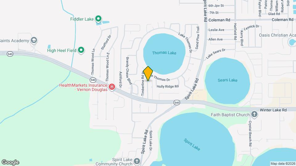 3236 Timberline Rd Mapa y Detalles de la Ubicación