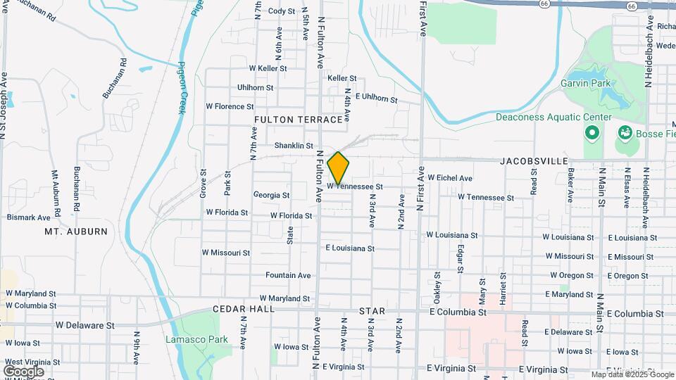 1116 W Tennessee St Map and Location Details