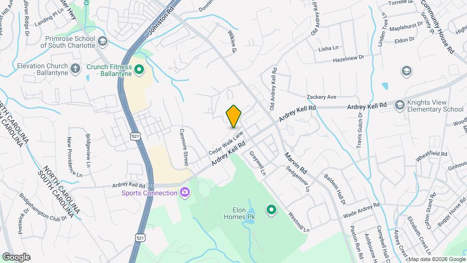 9948 Evergreen Terrace Dr Map and Location Details