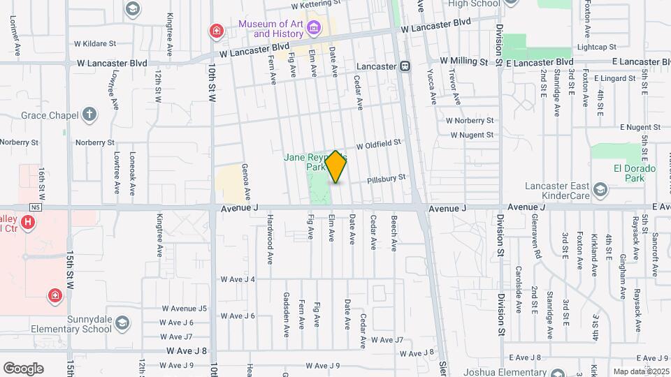 44428 Elm Ave Map and Location Details