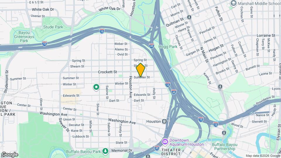 1321 Summer St Map and Location Details