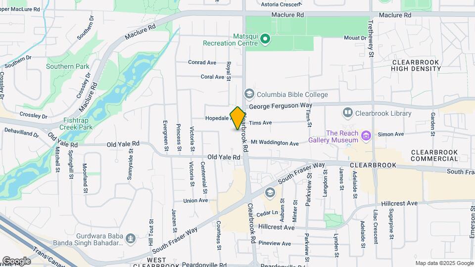 2825 Clearbrook Rd Map and Location Details