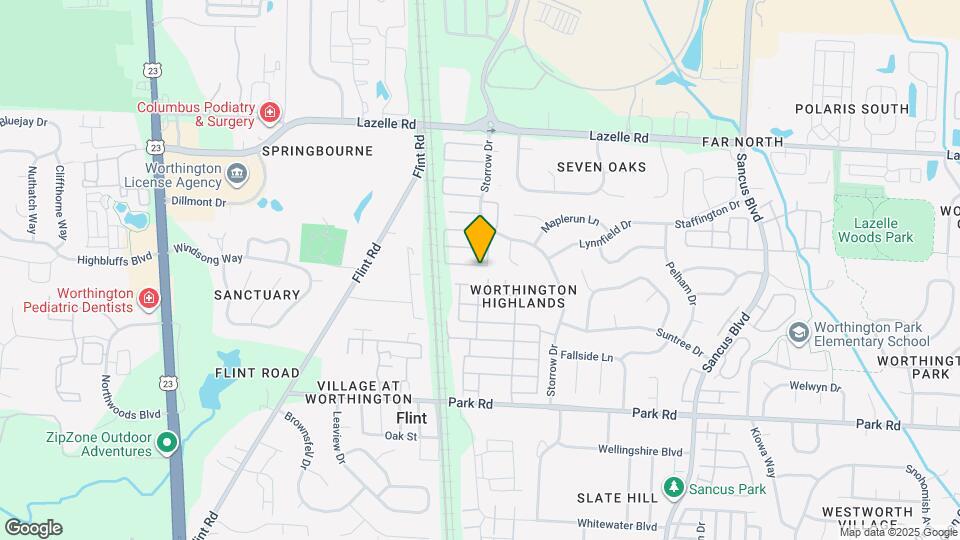 529 Bridgeford Dr Map and Location Details