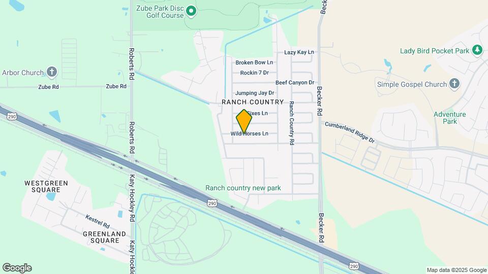 24327 Wild Horses Ln Map and Location Details