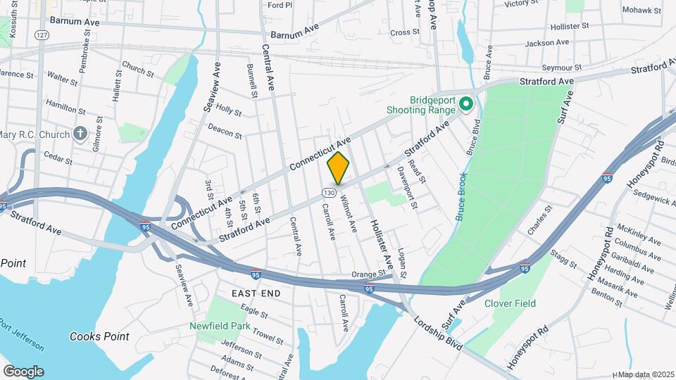 1410 Stratford Ave Map and Location Details