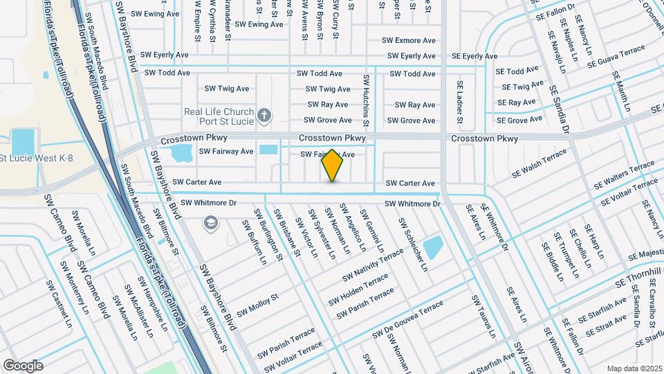 302 SW Carter Ave Map and Location Details
