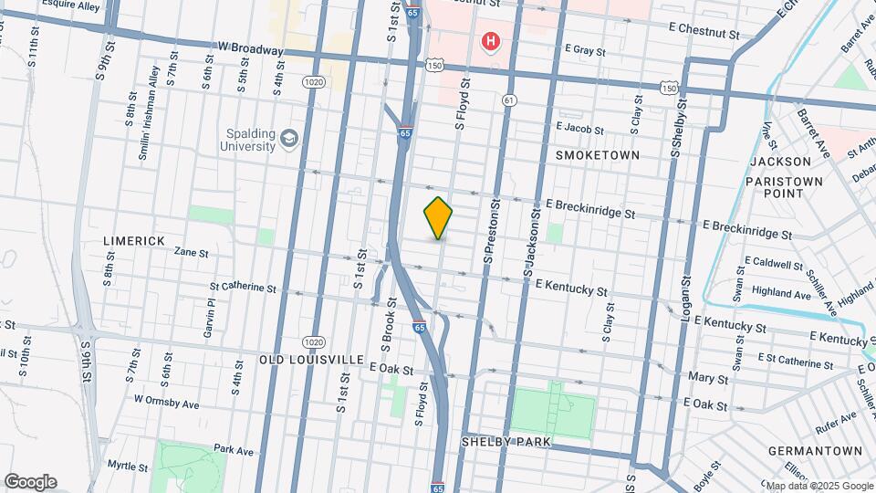 952 S Floyd St Map and Location Details