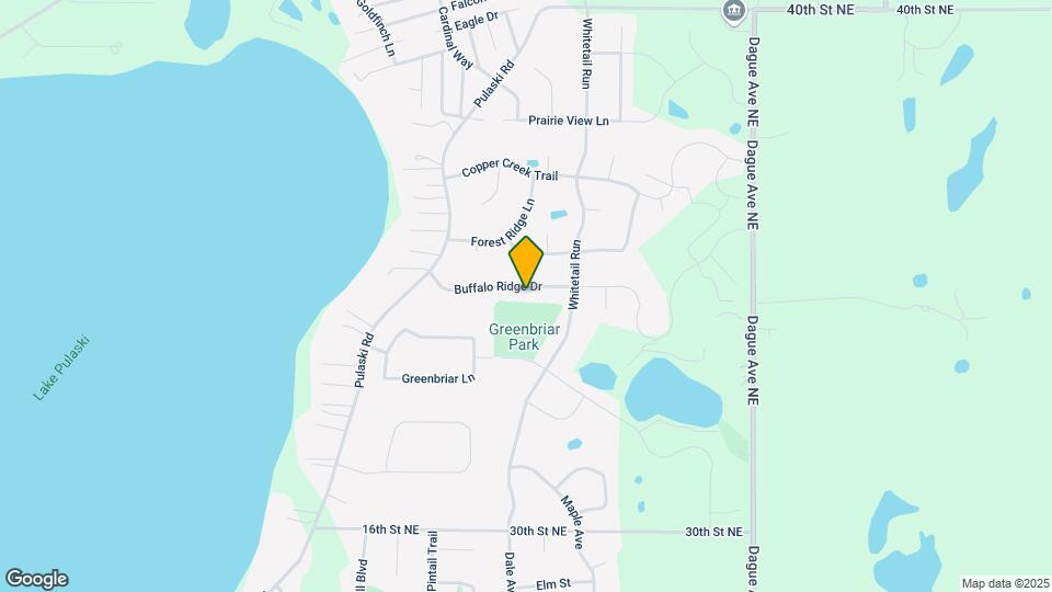 2200 Buffalo Ridge Dr Map and Location Details