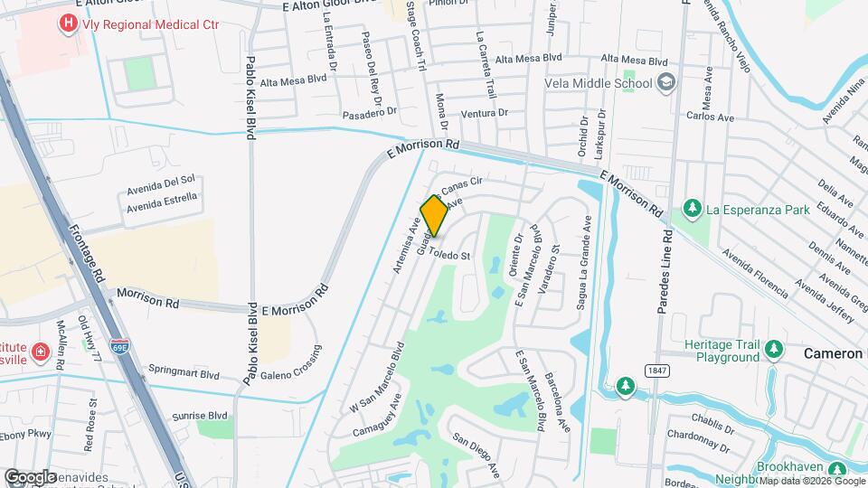 1653 W San Marcelo Blvd Mapa y Detalles de la Ubicación