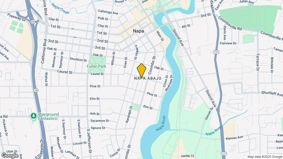 1241 Laurel St Mapa y Detalles de la Ubicación