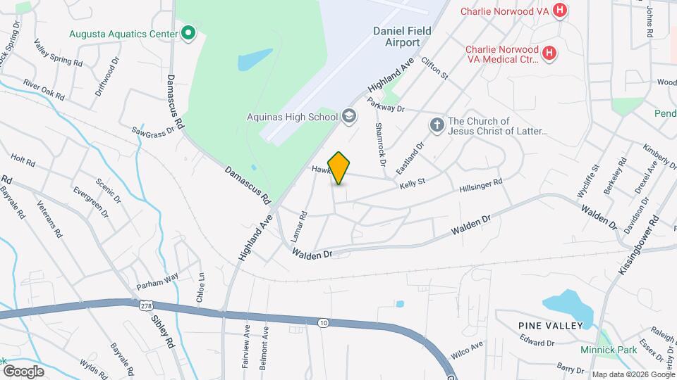 1656 Kentucky Ave Map and Location Details