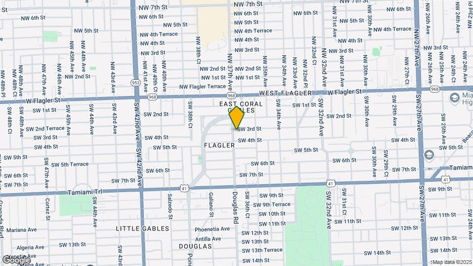 321 SW 37th Ave Mapa y Detalles de la Ubicación