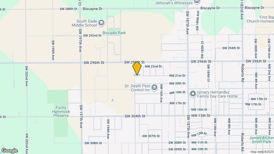 1740 NW 21st St Map and Location Details