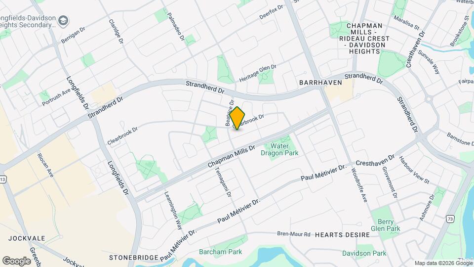 805 Taradale Dr Map and Location Details