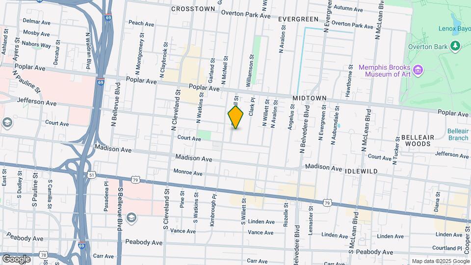 78 Stonewall St Map and Location Details